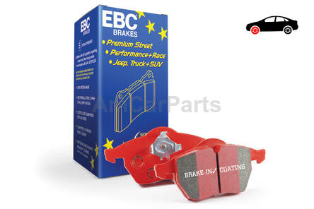 EBC Brakes REDSTUFF Klocki hamulcowe Ford Mustang V6/ EcoBoost Base [2 tłoczkowe]