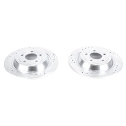 Tarcze hamulcowe PowerStop Ford Mustang V6/EcoBoost [320mm / niewentylowane] 