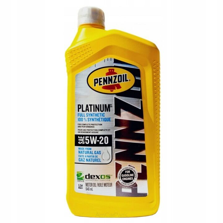 PENNZOIL Platinum 5W20 MS-6395 MS-13340 Dexos 1