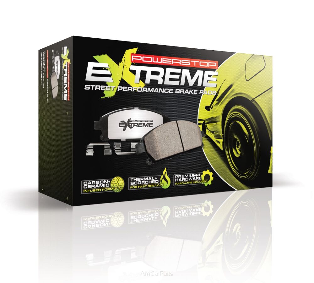 Klocki hamulcowe PowerStop Z26 Ford Mustang GT BREMBO [6 tłoczkowe]