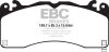 EBC Brakes REDSTUFF Klocki hamulcowe Ford Mustang GT BREMBO [6 tłoczkowe] - 2