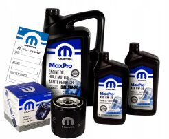 Olej MOPAR 5W20 7L + Filtr MO-899/PH2 JEEP DODGE