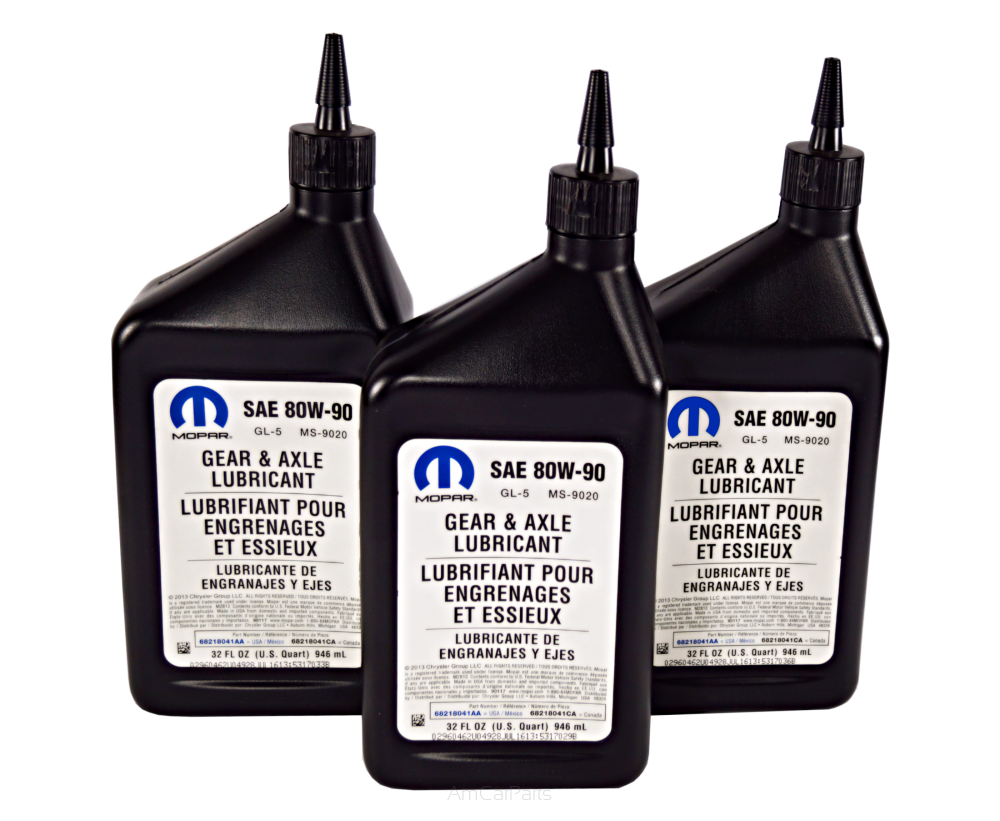 Olej MOPAR 80w90 do mostów i przekładni 3L