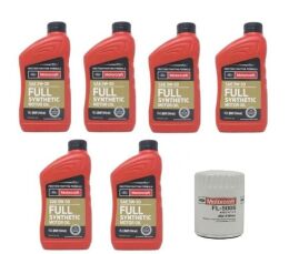 Motorcraft 5W20 Ford Mustang V6 + filtr FL500S