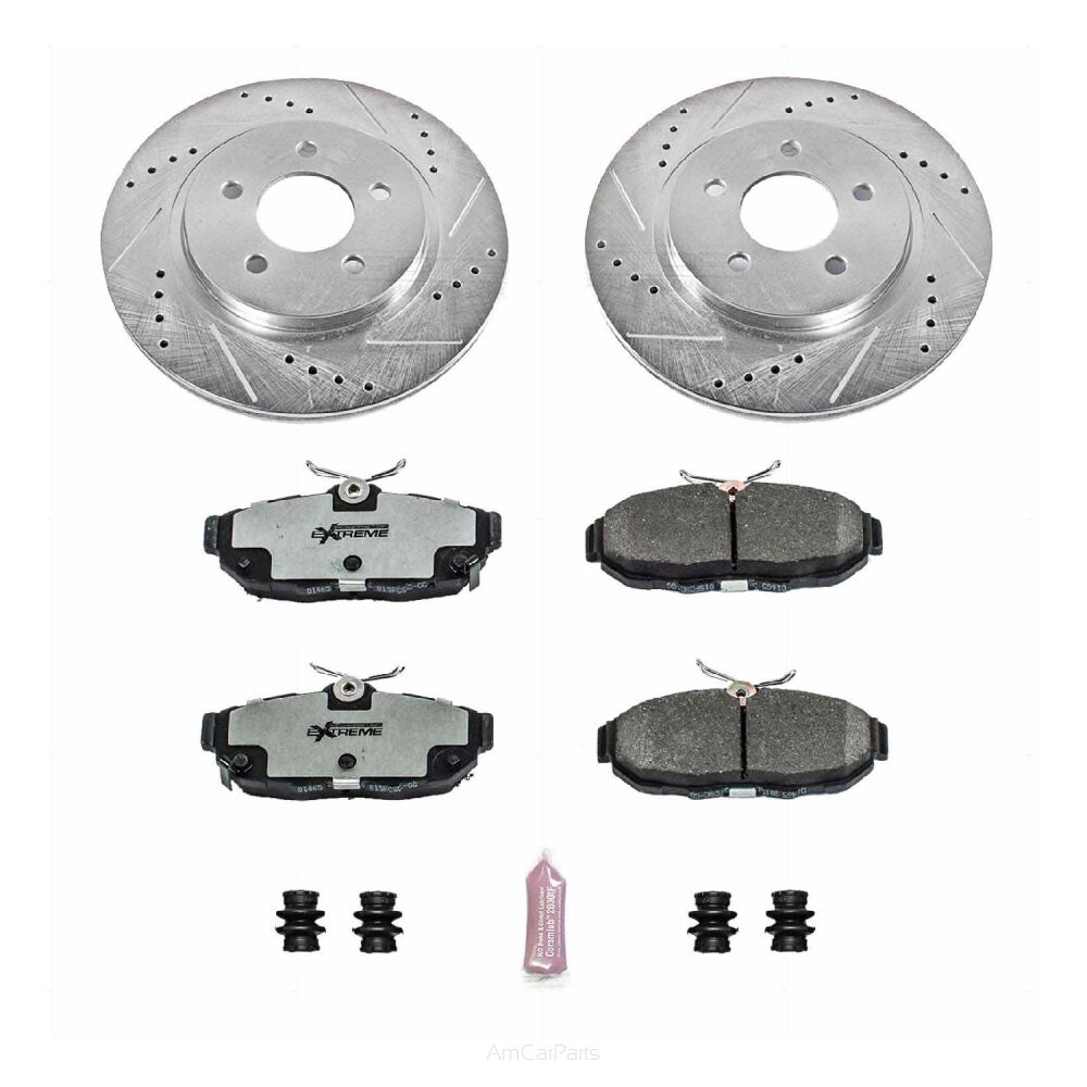 Tarcze i klocki hamulcowe PowerStop Z26 Ford Mustang V6 / GT [300mm]