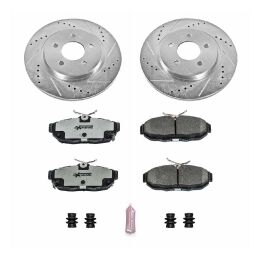 Tarcze i klocki hamulcowe PowerStop Z26 Ford Mustang V6 / GT [300mm]
