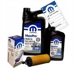 Olej MOPAR 5W20 6L + Filtr MO-349 68191349AB JEEP WRANGLER 3.6 V6 2020