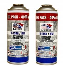 2x Gaz do klimatyzacji R134a 235g XXL