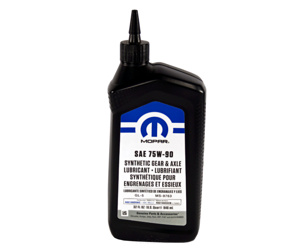 Olej MOPAR 75w90 do mostów i przekładni