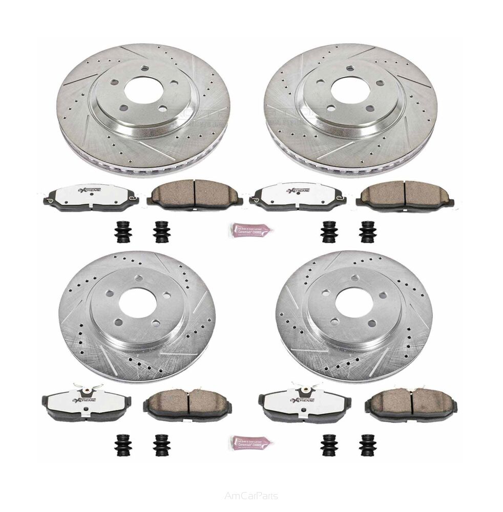 Tarcze i klocki hamulcowe PowerStop Z26 Ford Mustang GT [316mm] 