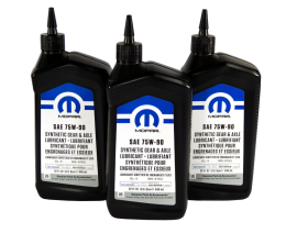 Olej MOPAR 75w90 do mostów i przekładni zestaw 3L