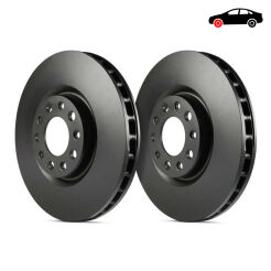 EBC Brakes tarcze hamulcowe gladkie Mustang 2015- EcoBoost/GT BASE 4 tloczkowe [352mm]