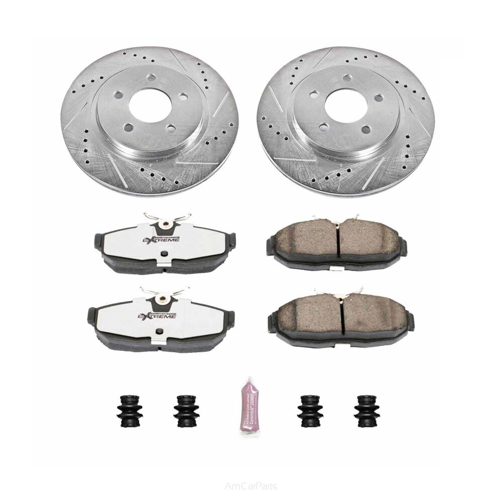 Tarcze i klocki hamulcowe PowerStop Z26 Ford Mustang V6 / GT