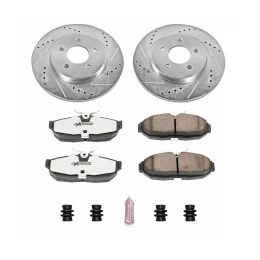 Tarcze i klocki hamulcowe PowerStop Z26 Ford Mustang V6 / GT