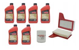 Zestaw filtrów Olej silnikowy MOTORCRAFT 5w20 Full Synthetic Ford Mustang 2015-2020