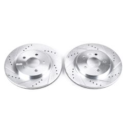 Tarcze hamulcowe PowerStop Ford Mustang nacinane i nawiercane [300mm] 2005-2014