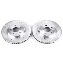 Tarcze hamulcowe PowerStop Ford Mustang nacinane i nawiercane [316mm] 2005-2014