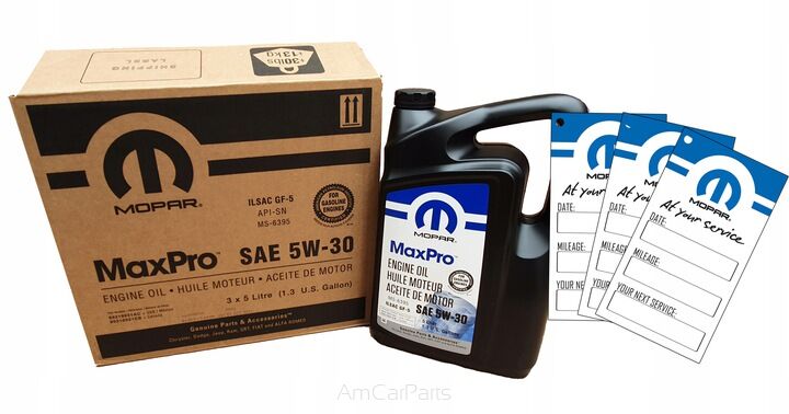 Olej silnikowy MOPAR 5w30 15L (5L + 5L + 5L)