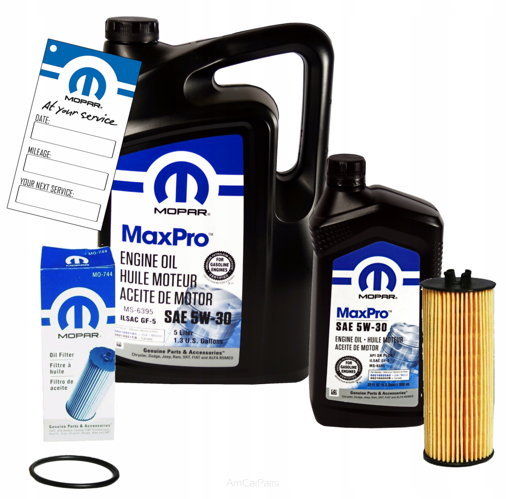 MOPAR 5W30 6L + Filtr MO744 68079744AD