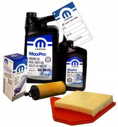 Olej MOPAR 5W20 6L + filtry 3.6 V6 PENTASTAR